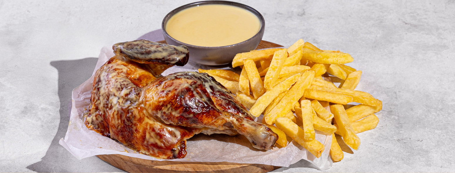 Half Rotisserie Honey mustard